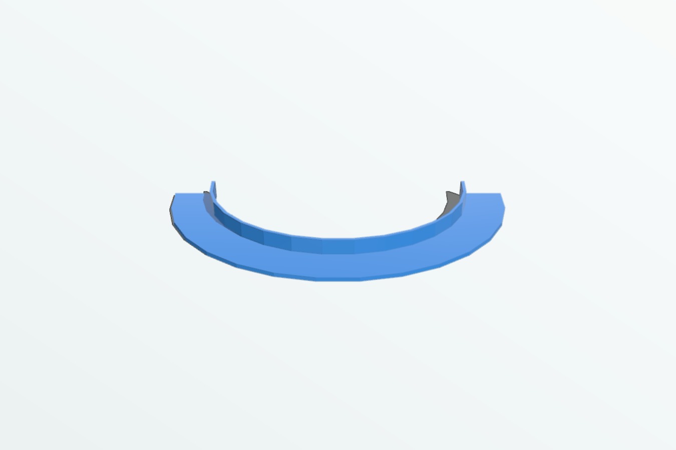 Half flange for bean bag game