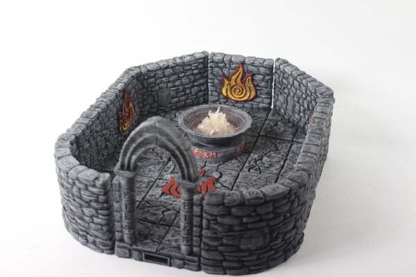 OpenForge 2.0 Encounter: Fire Shrine | 3d print model