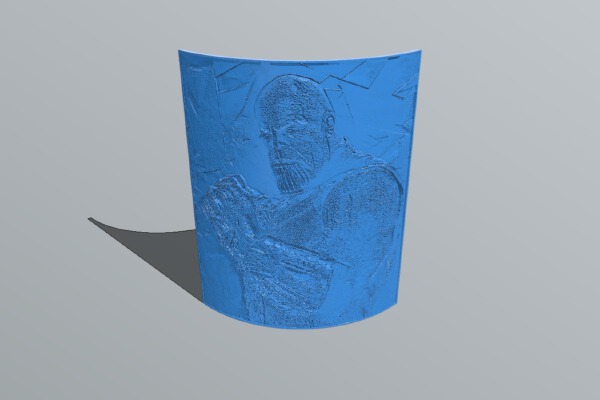 Thanos Lithophane | 3d print model