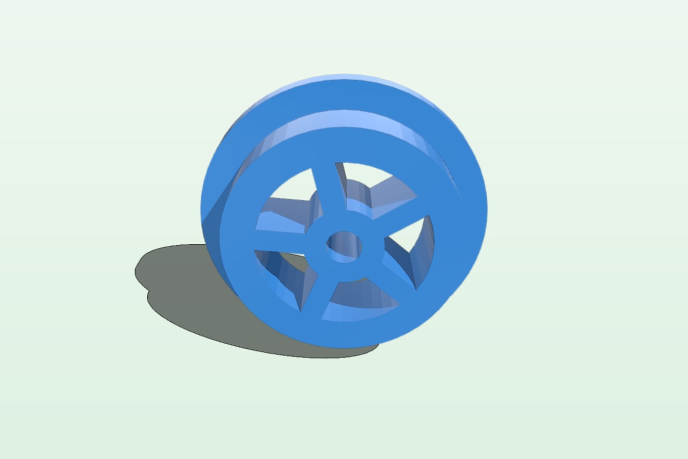 Anet A8 filament wheel