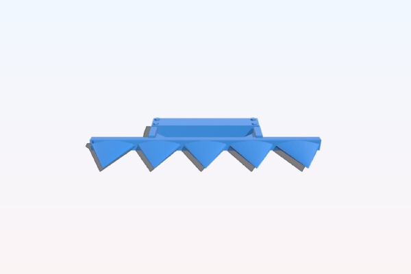 Orc _ Ork Armoured Tank with long barrel Cannon | 3d print model