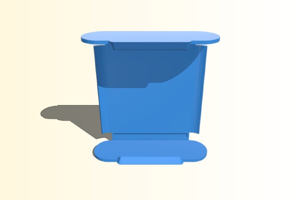 Dell DA200 dust cover | 3d print model