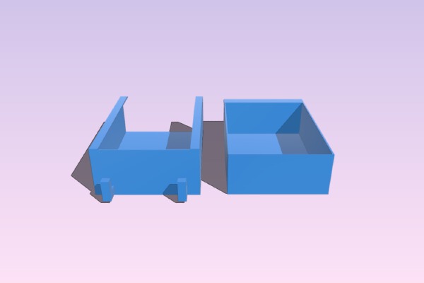 Skadis Small Drawer | 3d print model