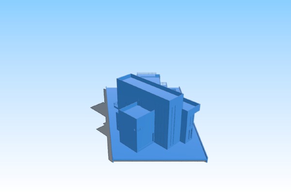 BEATCH HOUSE 02 | 3d print model