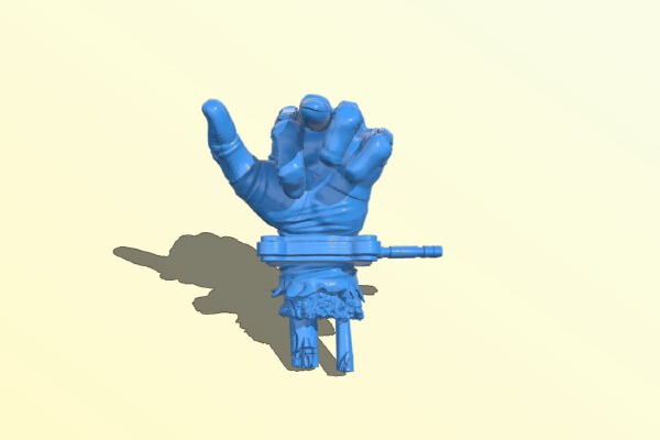 Severed Deadpool hand Griffin | 3d print model