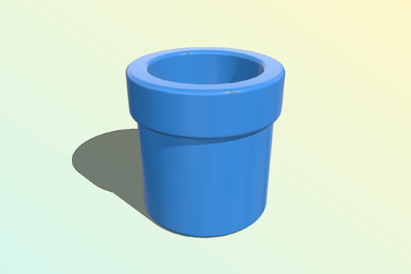 Eyepiece Adapter 1.25" Male to 0.965" Female | 3d print model