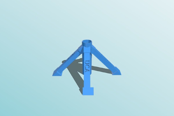 selfie tripod (tripode para selfie stick) | 3d print model