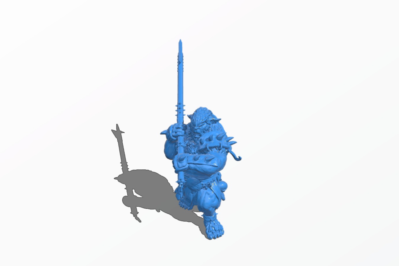 Bugbear with Halberd