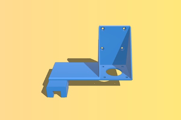Cr10s titan extruder support | 3d print model