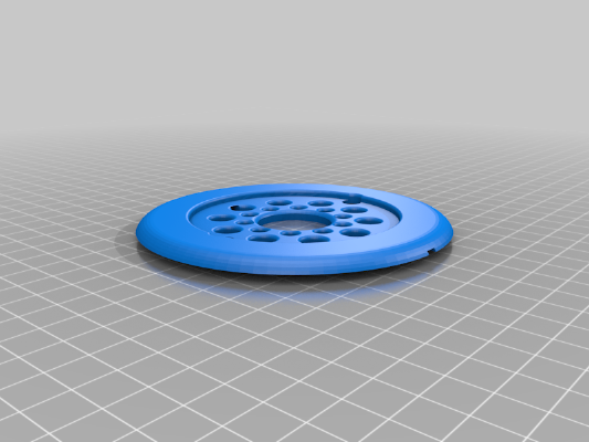 Shower Drain Hair Catcher Oxo | 3d print model