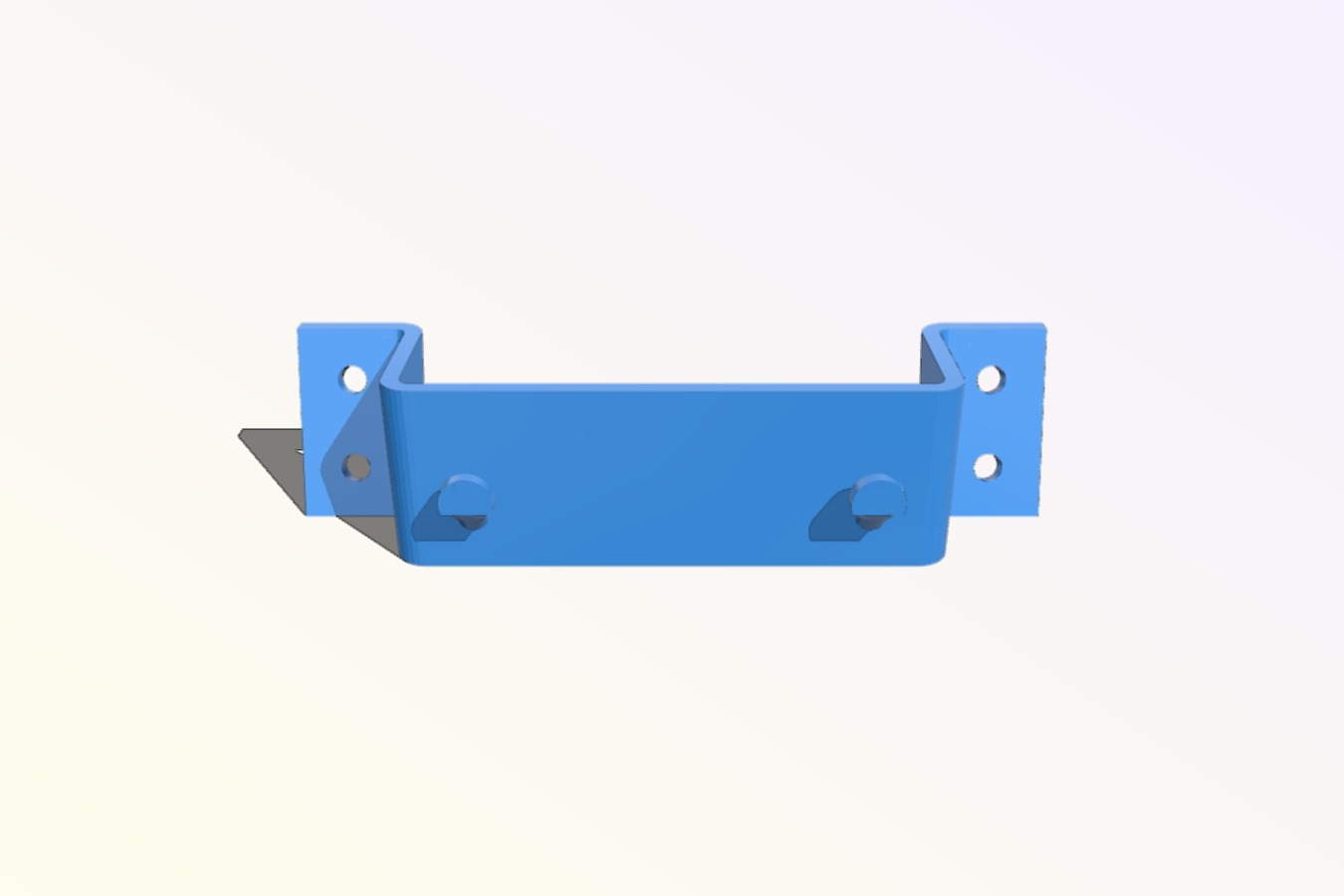 Synology RT2600ac wall bracket