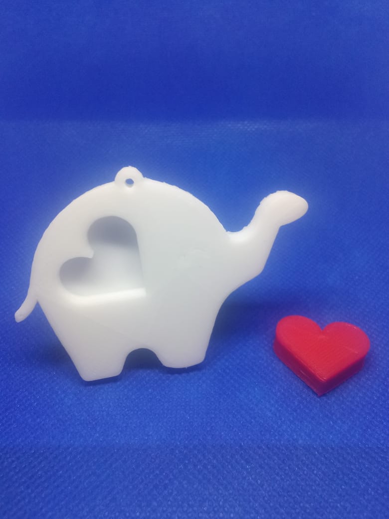 Elephant Keychain
