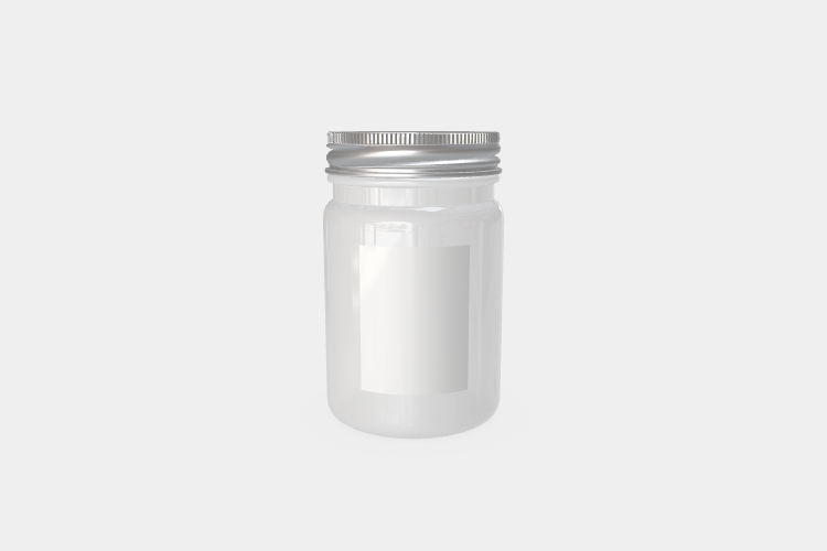 Clear Glass Jars Mockup