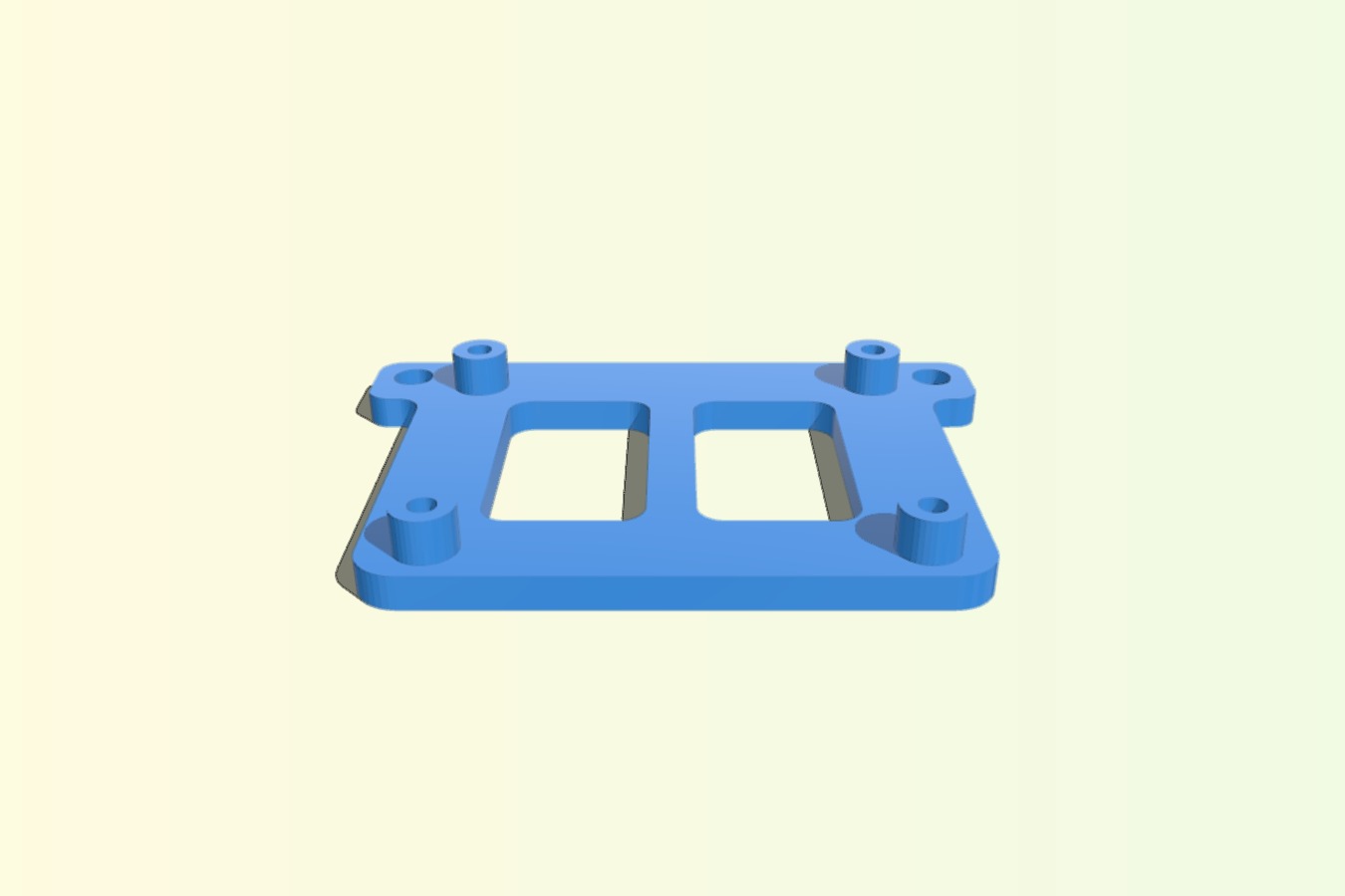 Mosfet Mount 50x60 side or 2020 extrusion