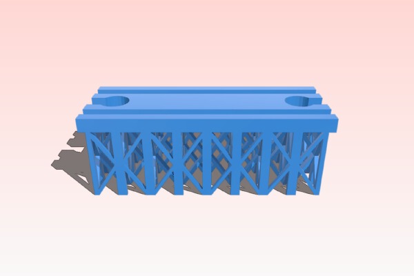 brio trestle bridge | 3d print model