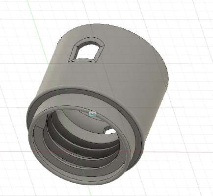 BOSCH vacuum cleaner pipe to C35 _ BOSCH Staubsaugerschlauch auf C35 - Click and Clean | 3d print model