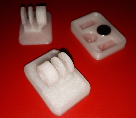 GoPro - SJCAM magnetic mount support | 3d print model