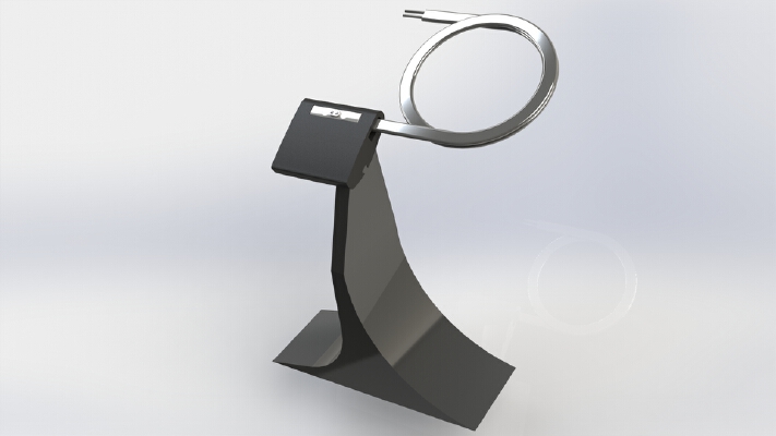 Pebble Time Charging Stand | 3d print model