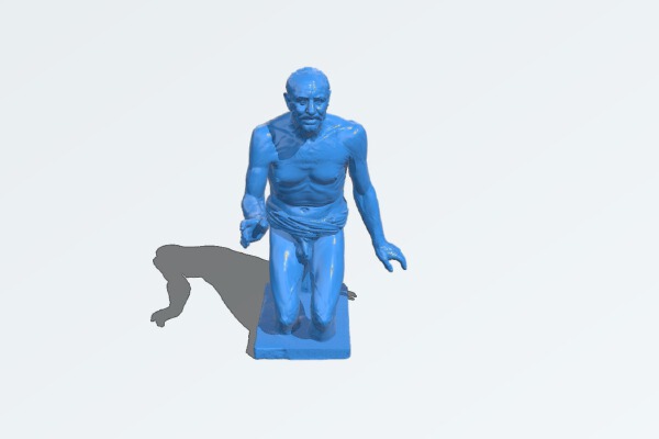 The Dying Seneca or Borghese Fisherman | 3d print model