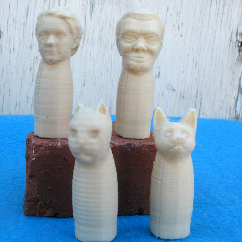 Four Finger Puppets