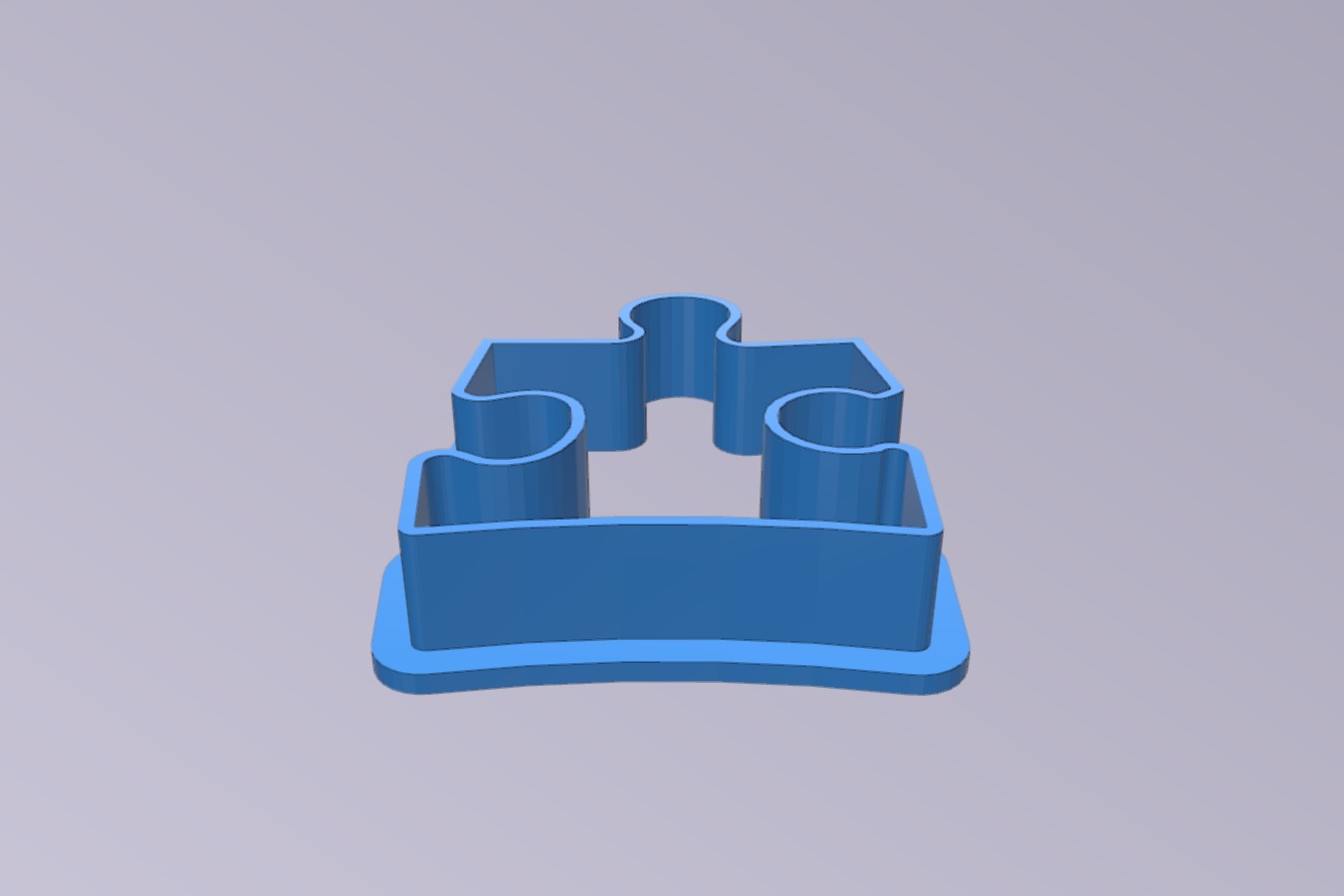 Autism cookie cutter