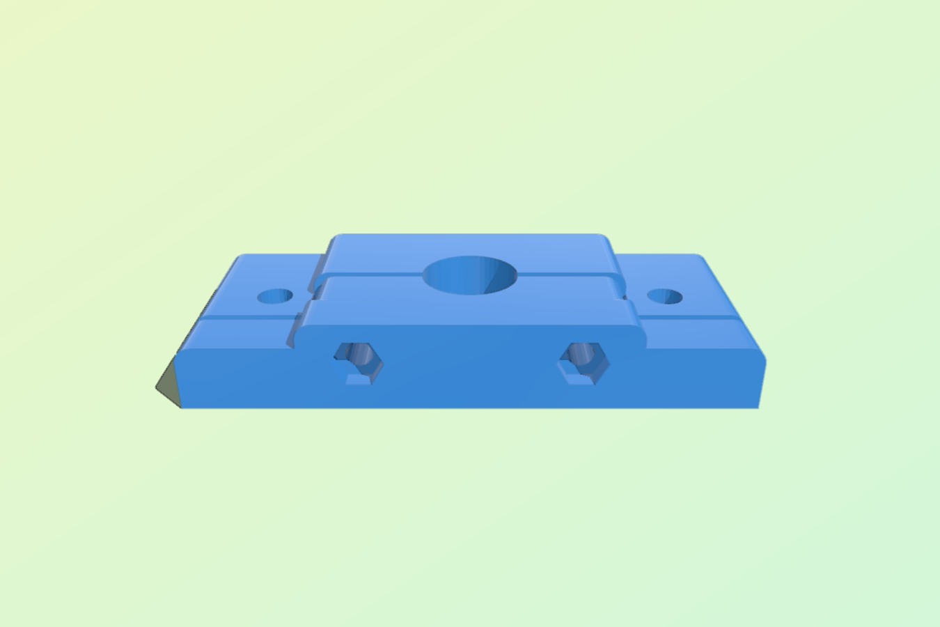 All-metal (type e3d) hotend mount for prusa i3