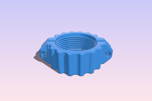 Intex Bestway Lay-Z-Spa Jacuzzi _Hot Tub Pump Air Blower Coupling Nut | 3d print model