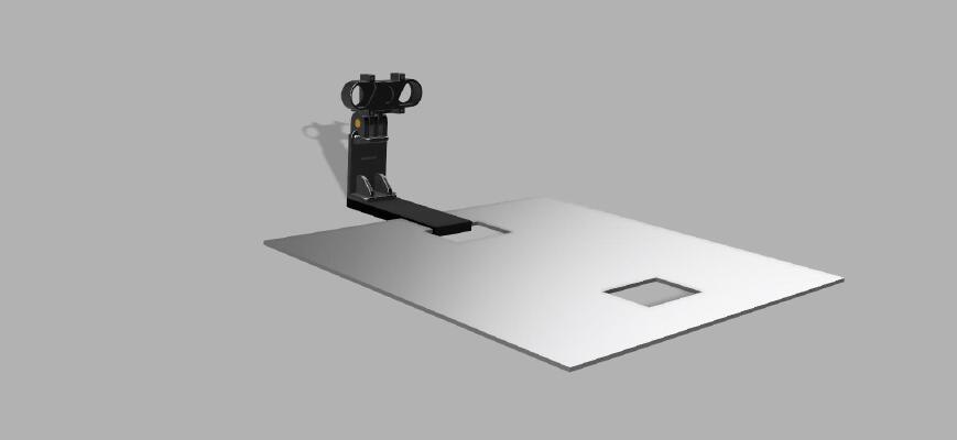 Anycubic i3 Mega Pi NoIR Camera Mount | 3d print model