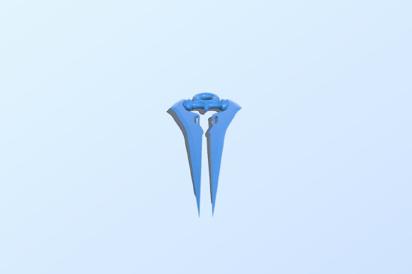 Halo Energy Sword High Quality Keychain | 3d print model