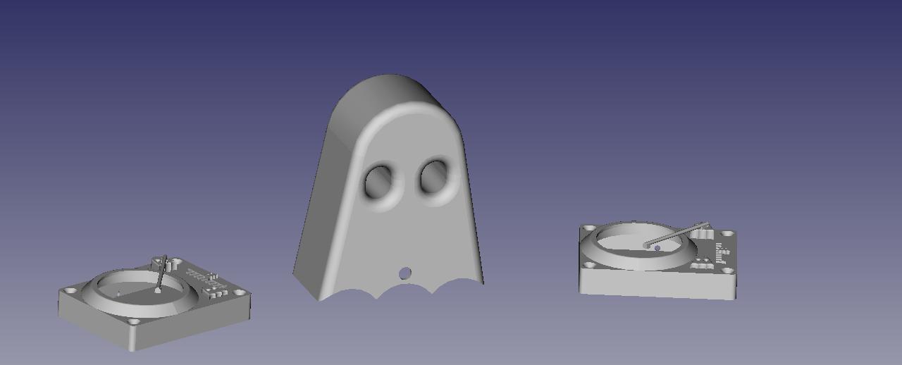 Ghostly Vinyl USB powered speaker kit