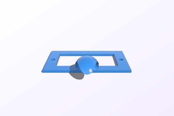 Drawer Label Pull | 3d print model