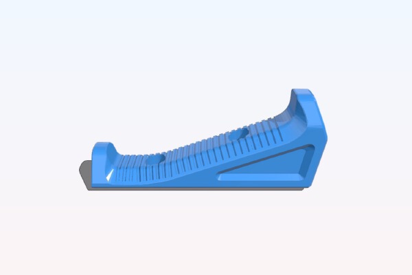 MLOK AFG With Correct Holes and Guide Tabs | 3d print model