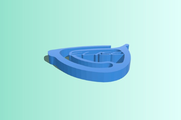 Lotus elise Trinket whit Logo | 3d print model