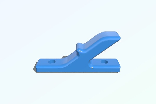Simple Angled Foregrip | 3d print model