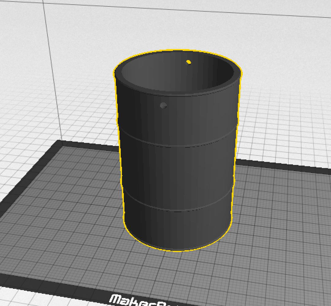 55 Gal Oil Drum Remix, open top