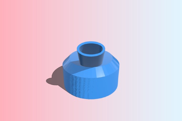 Bottle Cap Inhaler | 3d print model