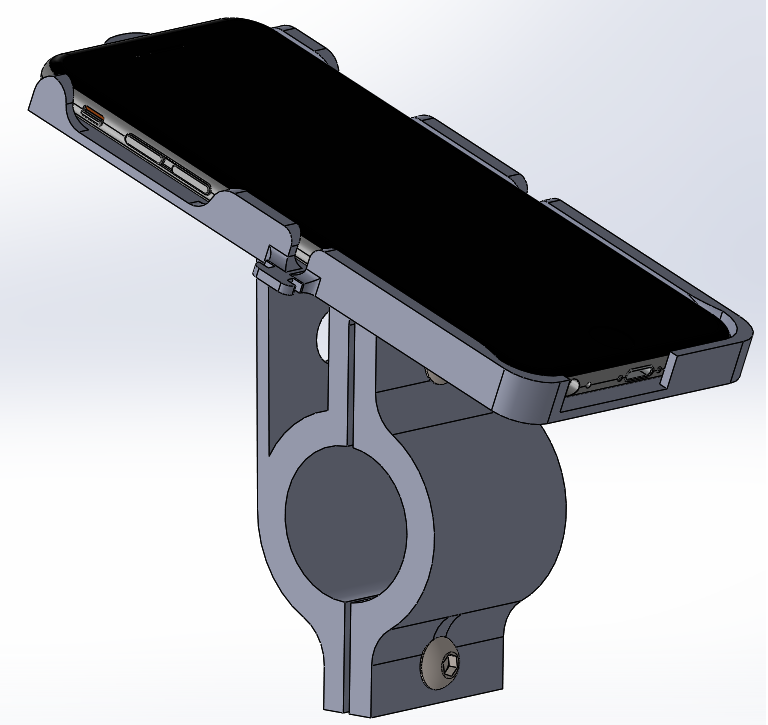 Iphone 6 motorcycle mount