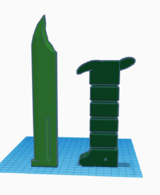 assassination classroom knife | 3d print model
