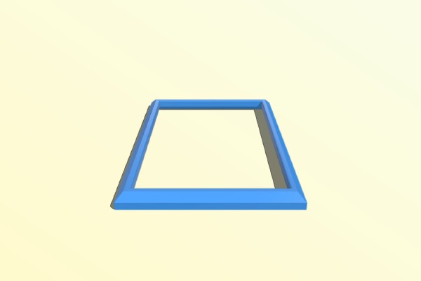 4x6 Picture Frame | 3d print model