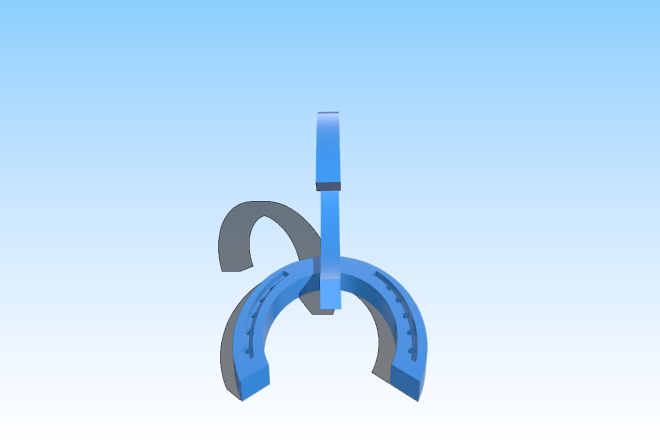 Horseshoe hanger