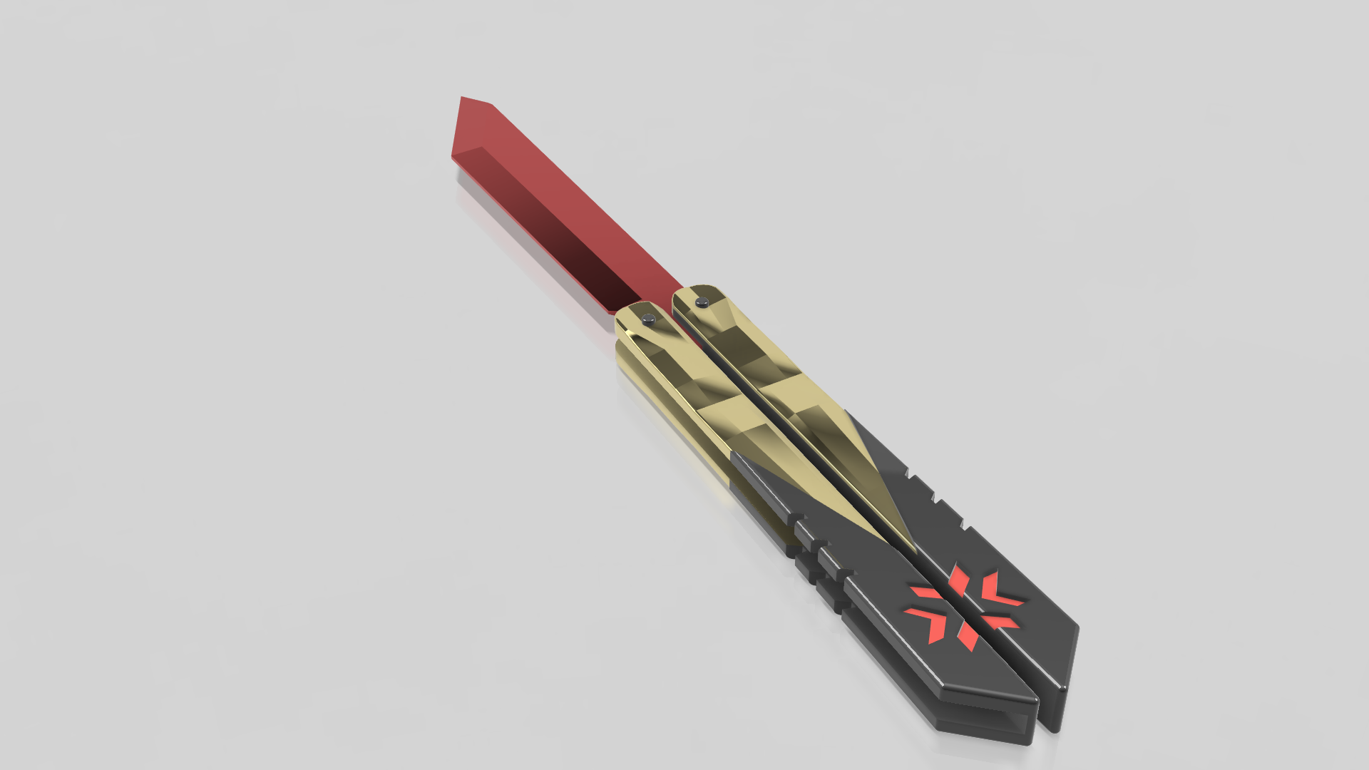 Champions Valorant Butterfly knife