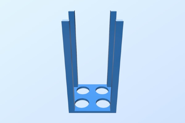 12mm Shock stand for 2wd r_c buggy | 3d print model