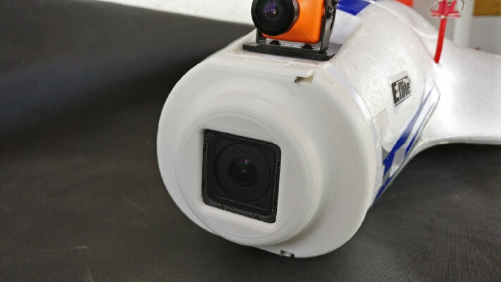 Opterra Quickrelease Gopro HERO5 Session | 3d print model