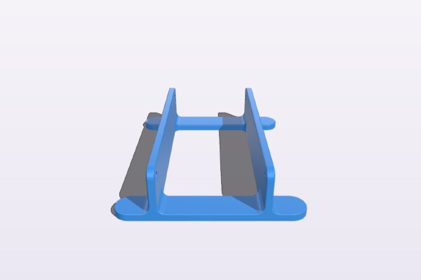 Filament spool holder for 250mm spools (10") V2 | 3d print model