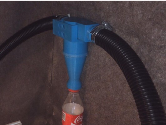 Cyclone Dust Collector (Remix) | 3d print model