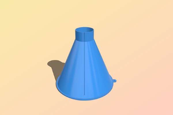 Trichter für Wischwasser | 3d print model