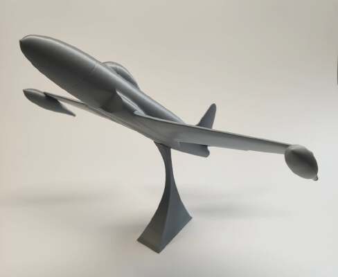 Simple P-80 Shooting Star (mod. 1) | 3d print model