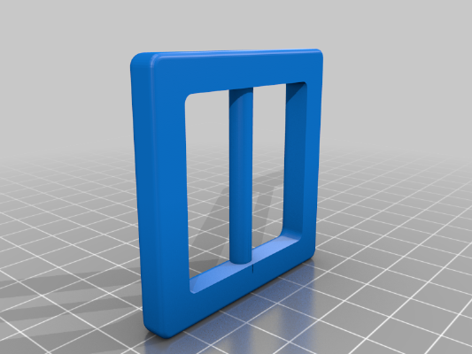 Square Belt Buckle | 3d print model