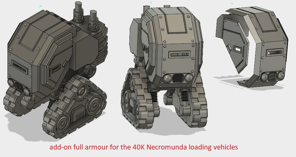 add-on full arnour  N&K  loading vehicles