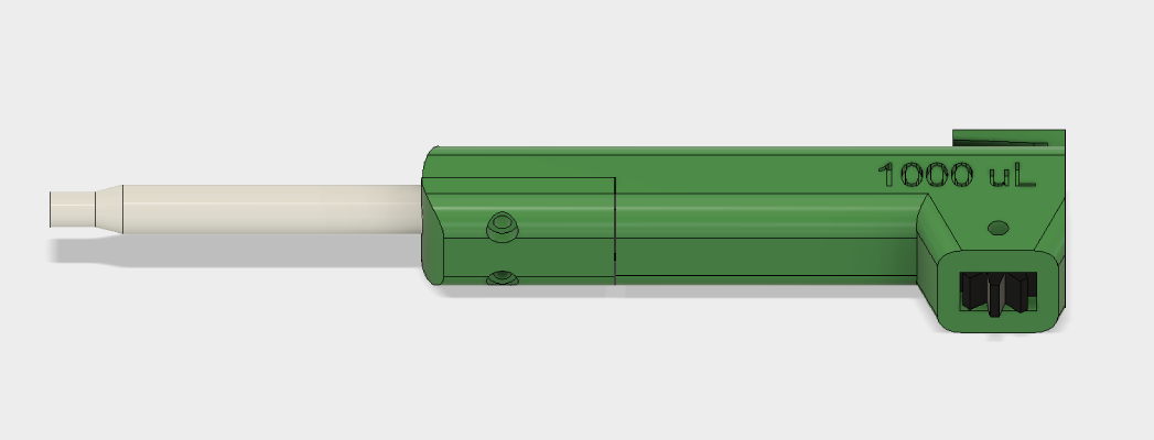 Open source 3D-printed 1000 μL micropump | 3d print model